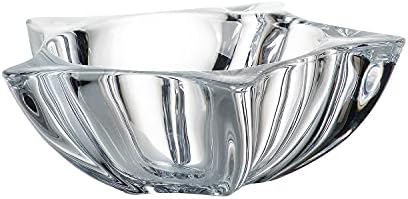Svjetski pokloni Yoko kolekcija Moderna kristalna ručno izrađena ukrasna zdjela - 12,2 inča Bowl, Yoko