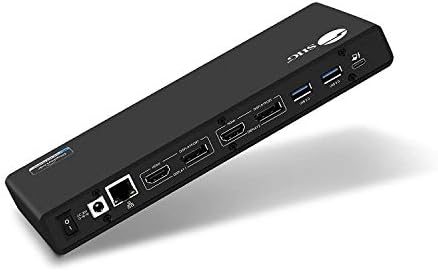 Siig USB Tip C Dual 4K priključna stanica sa 60W PD-Dual 4K@60Hz ili Single 5k@60Hz monitor laptop Dock - DisplayLink