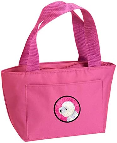 Caroline's Treasures LH9360PK-8808 Pink Westie torba za ručak, izolovana kutija za ručak za višekratnu upotrebu za kancelarijski rad škola Picnic Beach,