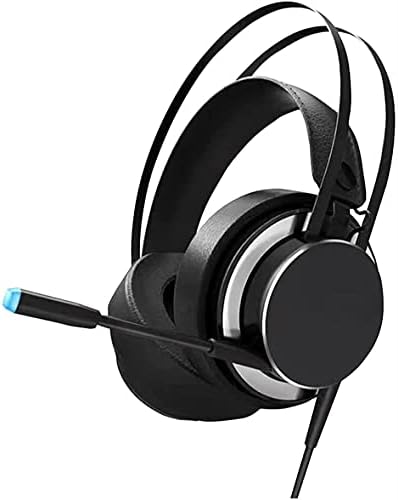 QIYUDS Gaming Headset: 7.1 Surround zvuk-bežične slušalice za uši, mikrofon duboke bas slušalice, za Laptop Mac