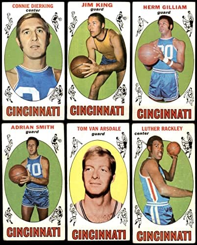 1969-70. TOPPS Cincinnati Royals Team set Cincinnati Royals GD + Royals