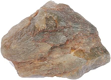 1269.5 CT. Izlječenje kristalno rutilni kvarcni hrapav drago kamen sirovog ozdravljenja za jogu, meditaciju, aura čišćenje FJ-289