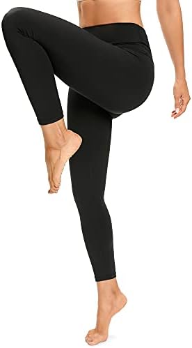 Ronanemon ženske visokokvalijske joge hlače, gamaše sa džepom, trma za trbuhu 4 smjer Stretch Buttery