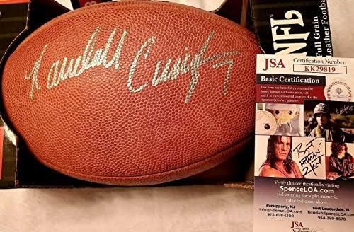 Randall Cunningham AUTOGREGED potpisani autogram Wilson NFL Igra Fudbal JSA COA - AUTOGREME FOOTBALS