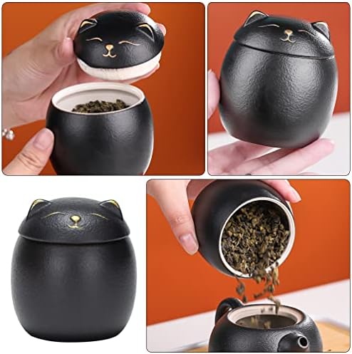 Kanister za kafu keramička kanister za mačke čaj za kafu šećer za čuvanje hrane za pseće poslastice