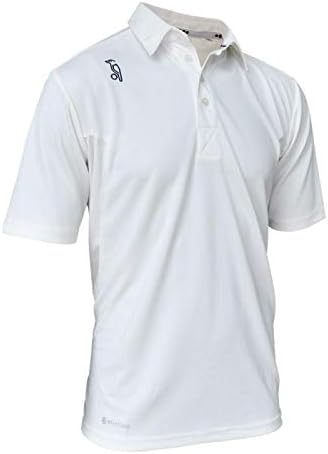 Kookaburra 2019 Pro igrači kratki rukav muški kriket bijeli Shirt-XL