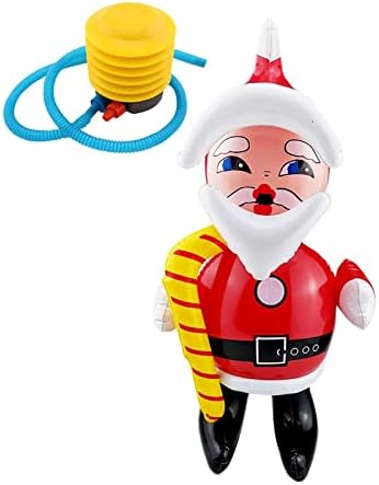XIOS Božić ukras dekoracija napuhavanje Santa ukrasi Božić PVC-napuhavanje lutku s napuhavanje otvorenom