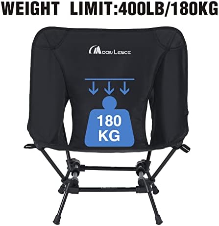 MOON LENCE 2 paket kamp stolice, kompaktne Backpacking stolice prenosne kamp stolice Lawn stolice sa