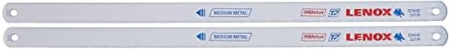 LENOX Alati sečivo za noževe, Bi-Metal, sečenje metala, 10 inča, 24 TPI, 2-Pakovanje