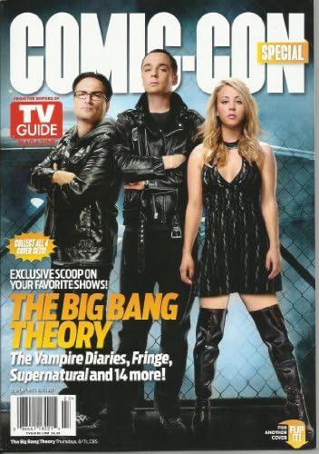TV vodič Comic-Con Specijalno izdanje The Big Bang Theory cast on cover jul 2012