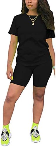Toponsky Womens 2 komada sportske košulje za trenerke za trenerke Jogger Bodycon setovi