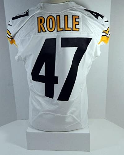 2012 Pittsburgh Steelers Brian Rolle 47 Igra izdana Bijeli dres 42 DP21236 - Neintred NFL igra rabljeni