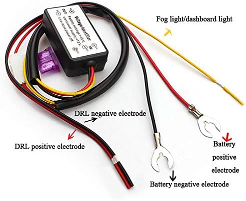 Hooshion Car LED kontroler dnevna lampa DRL Automatsko uključivanje/isključivanje kontroler prekidača 12V za