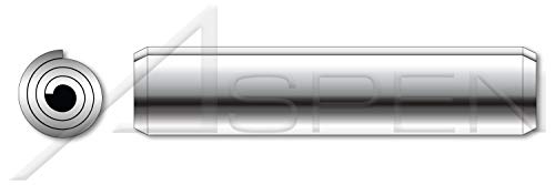 M2 X 14mm, ISO 8750, Metrički, namotane opružne igle, AISI 301 Nerđajući čelik