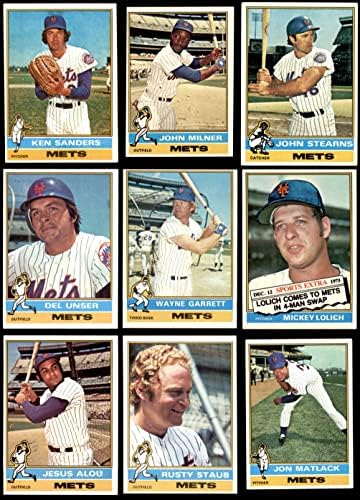1976 TOPPS New York Mets Team Set New York Mets VG / Ex + Mets