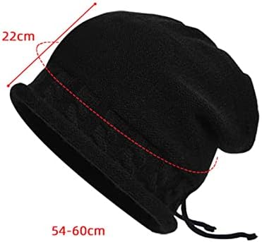 Zimska šešir topla Chunky kabel pletena kape za mekane rastegnute debele slatka pletena kapa za hladne žene Slouch Slouch Beanie šešir
