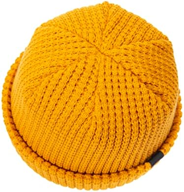 DASMINI kape za muškarce i žene debeli zimski šeširi topla čarapa kape Muška kapa pleteni šešir velika glava vafla