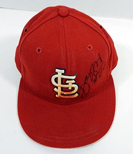 1999 St. Louis Cardinals Darren Bragg # 22 Igra Polovna Red Hat 7,25 DP22808 - Igra Polovni MLB kape