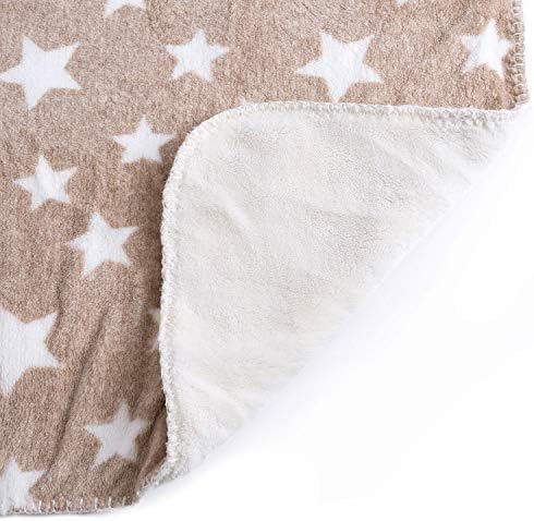 AIMASHU PET DOG Štenad pokrivač dvostruki sloj Mekani plišani plišani poklopac za toplog kreveta
