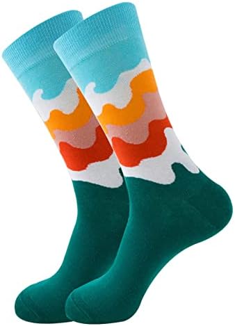 Zimske čarape za žene debelim zimskim čarapama Novost šarene pamučne čarape Pješačke čarape Novelty pokloni