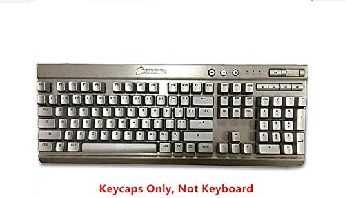 104 tasteri srebrni tasteri sa pozadinskim osvetljenjem keycap Keyset za G710+ Corsair K70 Strafe mehaničko igranje na tastaturi