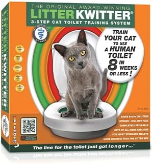 Sistem za obuku mačjeg toaleta od strane Kwittera za smeće - naučite svoju mačku da koristi toalet-sa