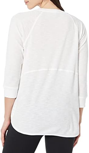 Calvin Klein Performance Ženska majica za teksturirana majica s rukavima od 3/4 rukava