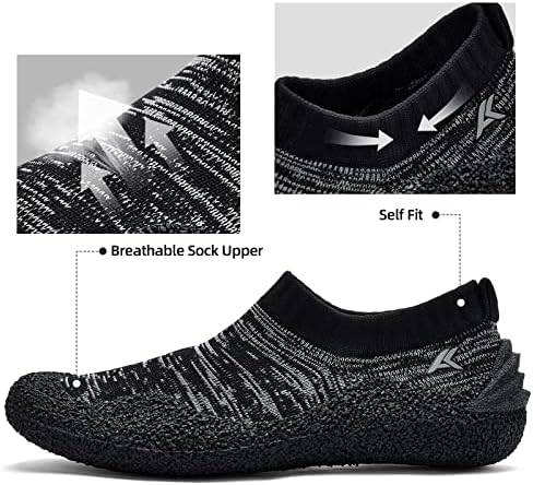 Akk Bosi Čarapa Cipele Muškarci Žene-Minimalistički Toe Zero Drop Udoban Ultra Prijenosni Lagan Multi-Prilike Cipele Za Vodu