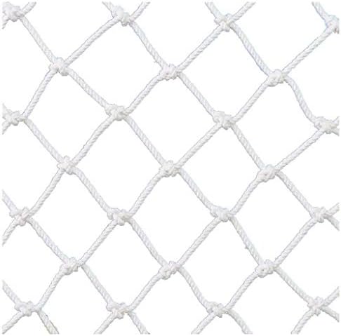 Yuwuxin višenamjenska užad neto balkon sigurnosna mreža, ručno tkana mreža, vrtna ograda mreža, viseći neto neto kućne ljubimce bijela zaštitna mreža višestruko opcionalno