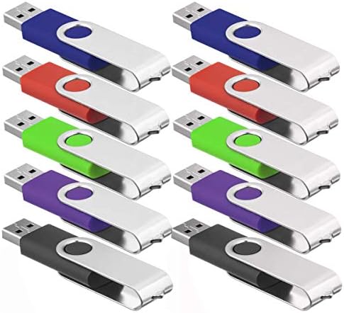Općenito LOT 10 paketa 64MB USB 2.0 Flash Drive Memory Stick Palk pogon U disk Fold