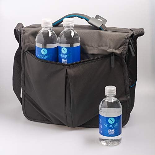 Destilovana voda za CPAP ovlaživače od Snugell™ / 12 pakovanje flaša 12oz H20 / pogodno za putovanja
