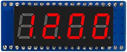 BFab 4-cifreni 8-segmentni modul za prikaz Raspberry Pi Pico, 0.4 inčni LED crvene boje Embedded