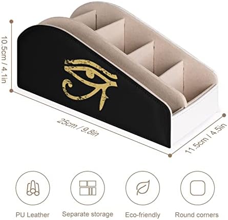 Egipatski Eye of Horus držači za daljinsko upravljanje za Tv kutija olovka olovka sto za odlaganje Caddy sa 6 pretinca