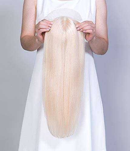 uniwigs Melanie Virgin Remy Human Hair mono Topper komadi, ravne četiri boje dostupne za gubitak kose ili Prorijeđenu