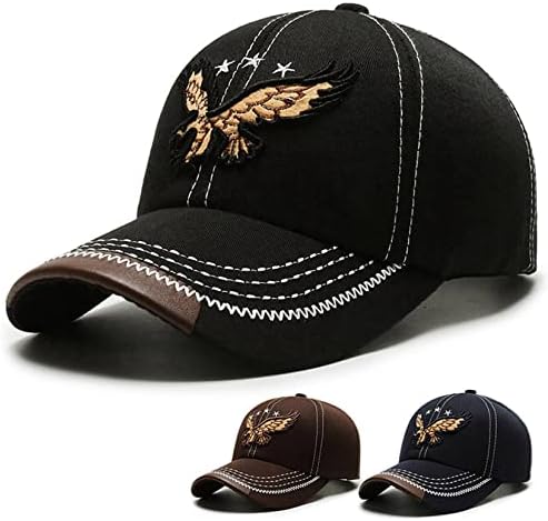 Eagle vezene bejzbol kape Snapback šeširi za muškarce žene Vanjska Ležerna kapa ribolov šešir za kampiranje