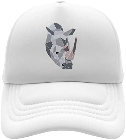 Baseball Caps Geometrijski nosorovski tata šeširi za dječake slatka pjena za poklone