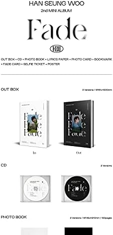 Victon Han Seung Woo Fade 2nd mini album na verziji CD + 100p Photobook + Lyrics Paper + 1p Fotokard + 1p