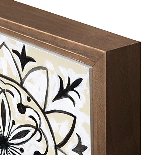 Zamišljeni suncokret, Joyride Domaći dekor, Joyride Početna Décor Frammed Wood Plaket, 11.25 X11.25 Umjetnik dizajniran kućni dekor, izrazi svoj stil.