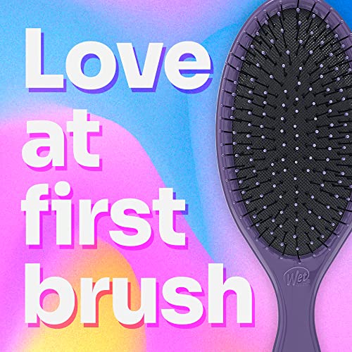 Wet Brush Original Detangler Hair Brush, Exclusive Purple-Ultra-Soft IntelliFlex Bristles - četka za raspetljavanje klizi kroz zapetljane za Mokru ,suhu & amp; oštećenu kosu-žene, & amp; muškarci