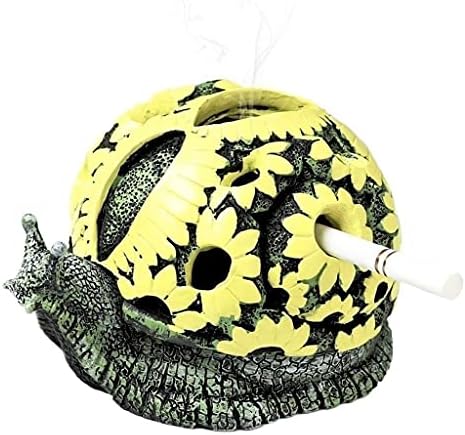 Ldels 1pcs crtani kornjača životinjski pepeljasti kreativni kornjača puževa pepeljasto zanatsko dekoracija nehrđajućeg čelika pepeljara vjetrov