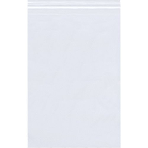 Top Pack Supply Reclosable 2 Mil Poli torbe, 8 x 10, Clear,