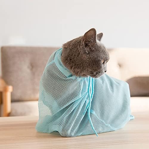 Cat torba za kupanje cat grooming Bag mrežasta torba za kupanje mrežasta torba za tuširanje protiv ujeda protiv