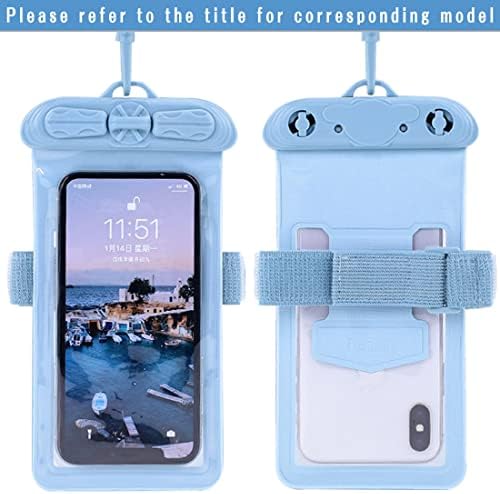 Vaxson futrola za telefon, kompatibilna sa Huawei nova 2 Plus nova2 Plus vodootporna torbica suha torba [ ne folija za zaštitu ekrana ] plava