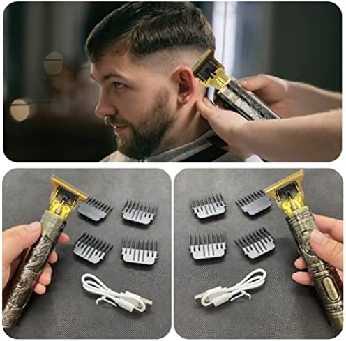 Cladilice za kosu za muškarce, T9 Električna šipka za kosu za muškarce za muškarce punjiva električna brijačica brada brijač za rezanje kose za muškarce