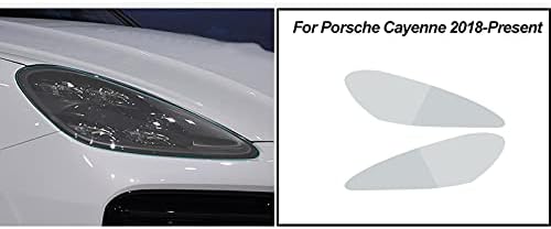 Hllebw auto farovina svjetlost Crna zaštitna film prozirna TPU naljepnica za Porsche Cayenne 2019