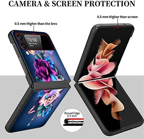 Galaxy Z Flip 4 Case, Ultra Thin dizajniran za Samsung Galaxy Z Flip 4 5G Case, Slim Fit Hard