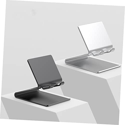 ULDIGI ANGLE multifunkcionalni XS prenosivi za držač pristaništa Max Cradle Srebrni štand Podesivi kućni pro nosač Kompatibilan sa telefonskim nosačima tableta Visina Office Metal Cell Desktop
