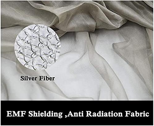 DMWMD EMF zaštita i zaštitna mreža, srebrna vlakna provodljiva / RFID zaštitna tkanina EMI / RF blokira