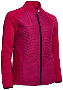 Abacus Sportska odjeća Troon Hybrid Ženska kišna jakna za ženska jakna, lagana golf jakna za žene