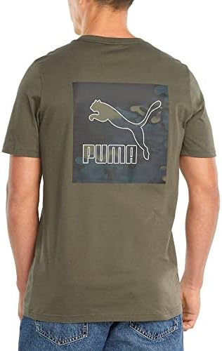 Puma muns klasika Grafika Camo Crew vrat Ležerne prilike Ležerne prilike - zelena